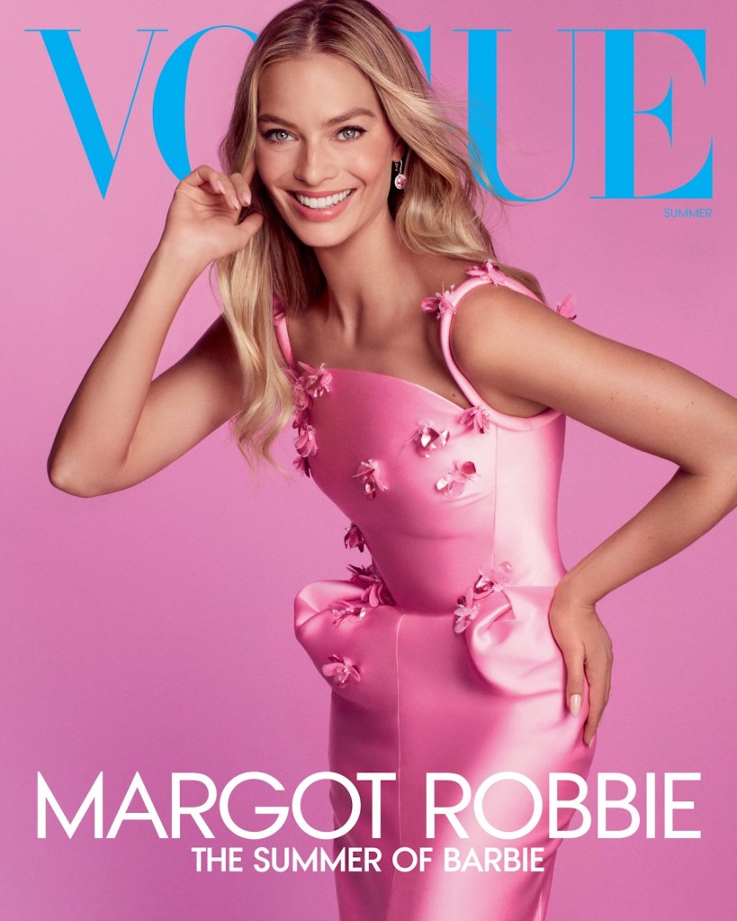 US Vogue Summer 2023 : Margot Robbie by Ethan James Green