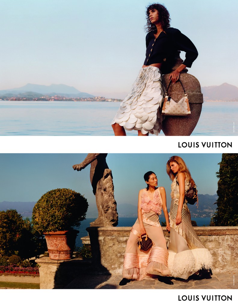 Louis Vuitton Cruise 2024 : Chu Wong, Mica Argañaraz, Valentina Castro, Ida Heiner & Emma Laird by Jamie Hawkesworth