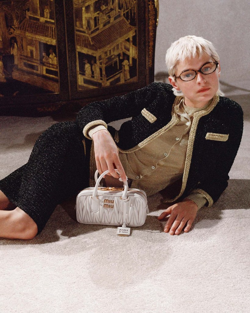 Miu Miu Holiday 2023 : Emma Corrin by Zoë Ghertner