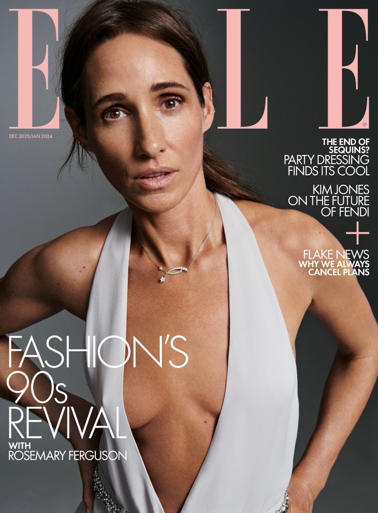 UK Elle December 2023/January 2024 : Rosemary Ferguson by Liz Collins